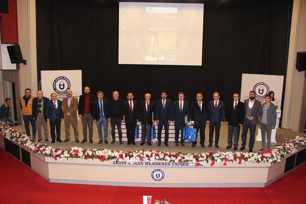 Fuat Sezgin ADÜ’de anıldı 