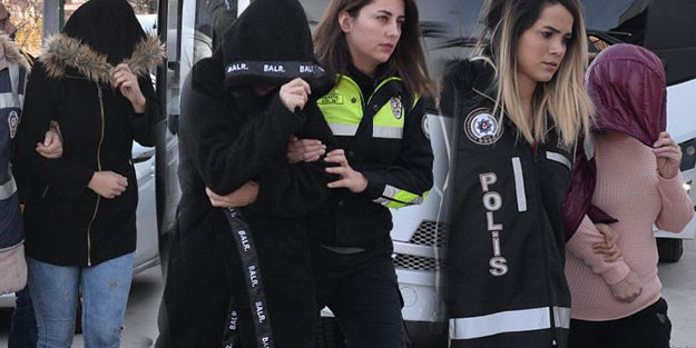 Fuhuş çetesi enselenmemek için bakın ne yapmış