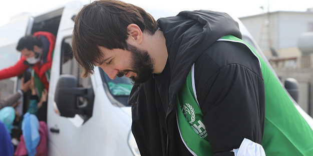 Furkan Aldemir'den alkışlanacak hareket