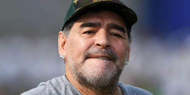 Futbol efsanesi Maradona gönülleri fethetti! 'Ben de Filistinliyim'