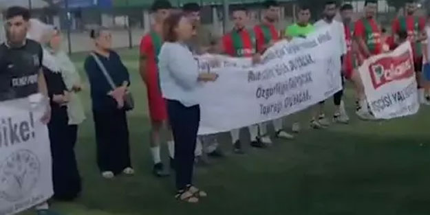Futbol maçında PKK propagandasına geçit yok: 6 kişi gözaltında