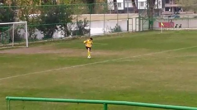 Futbol sahalarında görülmemiş olay