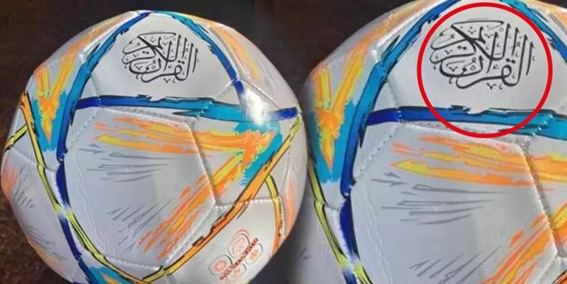 Futbol toplarına bakın ne yazdılar! Yunanistan'da skandal