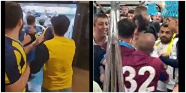 Futbola yakışmadı... Marmaray'da taraftar kavgası! Üç Trabzonsporluyu ölümüne dövdüler