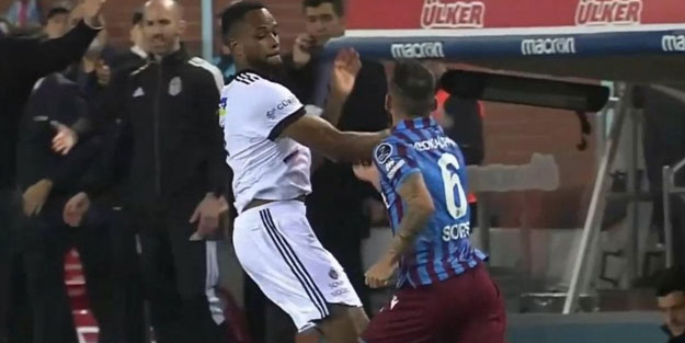 Futbolcu tokatlayan Larin'e ceza