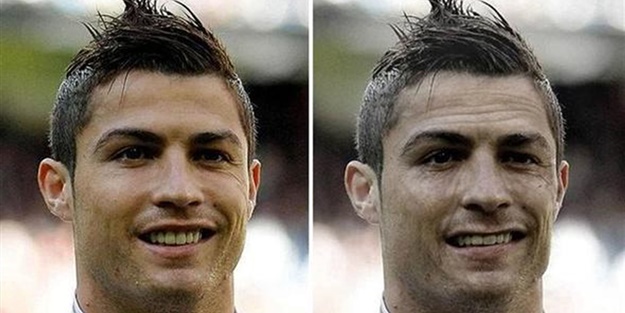 Futbolcular yaşlanınca böyle gözükecek!