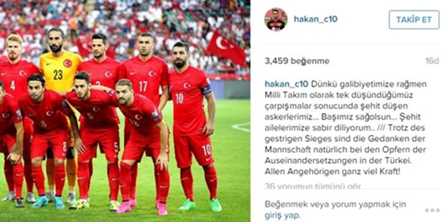 Futbolculardan hain saldırıya tepki yağdı - FOTO