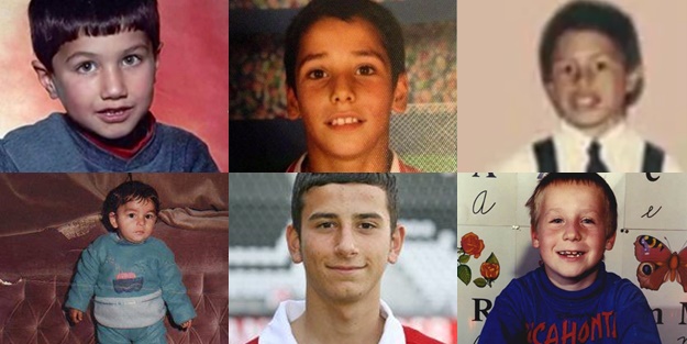 Futbolcuları çocukluk fotoğraflarından tanıyabilecek misiniz?