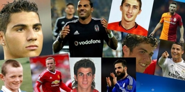 Futbolcuların değişimlerine çok şaşıracaksınız!
