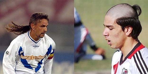 Futbolcuların en tuhaf saç stilleri