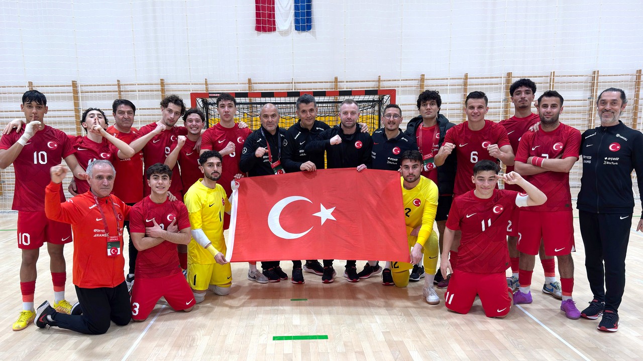 Futsal U19 Milli Takımı Hırvatistan'da Tarih Yazdı