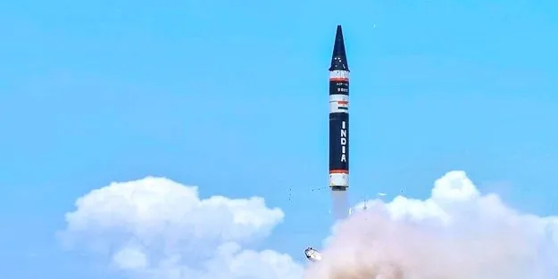 Füze denemesi ile ilgili Hindistan'dan yapılan paylaşım!