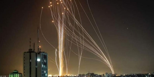 Füzeler peş peşe fırlatıldı! İsrail'de alarm verildi