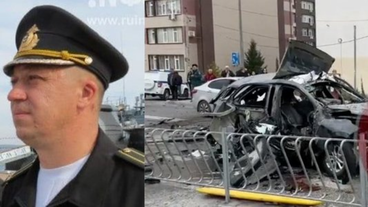 Füzeleri ateşleme emri vermişti! Karadeniz filosu komutanına bombalı suikast