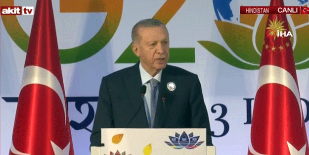 G-20 Liderler zirvesinde konuşan Erdoğan’dan tahıl koridoru açıklaması!