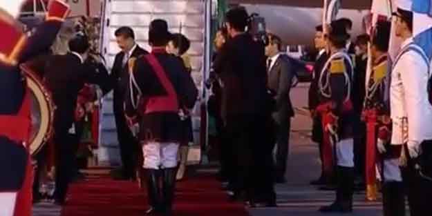 G-20'de ilginç olay! Askeri bando neye uğradığını şaşırdı