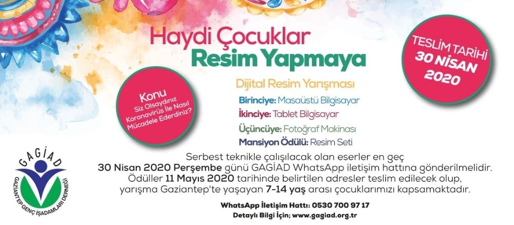 Gagiad’ın digital resim yarışması başladı 