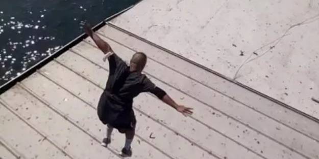 Galata Köprüsü'nden gemiye atlamıştı! Tepki çeken Youtuber hakkında karar