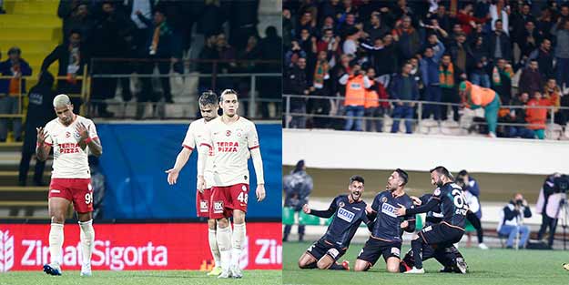 Galatasaray Alanya'da dağıldı!