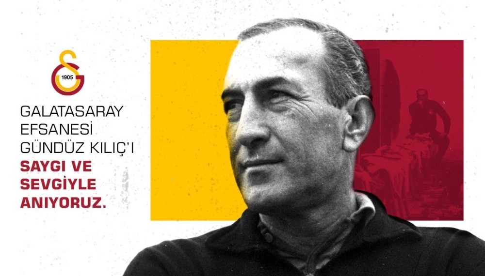 Galatasaray, ’Baba’ Gündüz’ü andı 