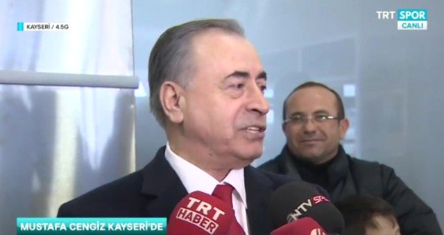 Galatasaray Başkanı Cengiz: Terim bana istifasını sundu