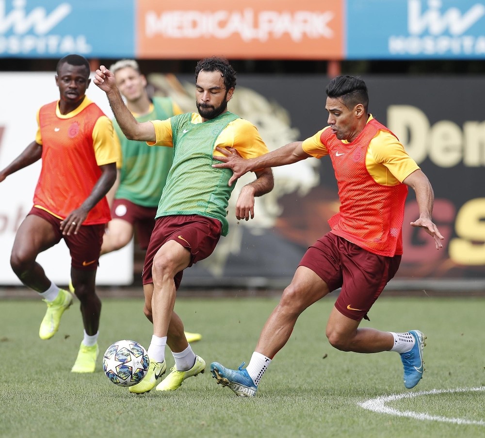 Galatasaray, Brugge hazırlıklarını sürdürüyor 