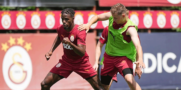 Galatasaray, çalışmalarını sürdürdü