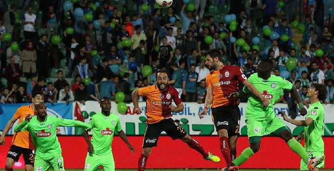 Galatasaray, Çaykur Rizespor'u konuk edecek