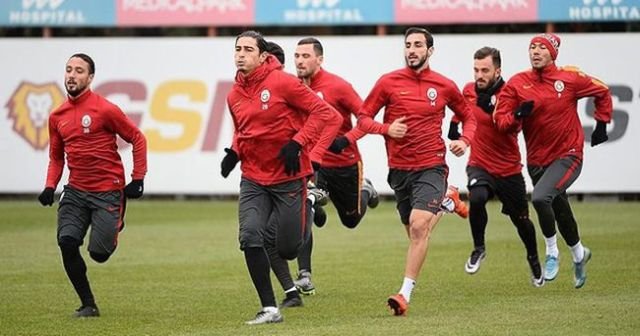 Galatasaray derbi hazırlıklarına devam ediyor