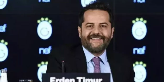 Galatasaray Erden Timur'a sahip çıktı