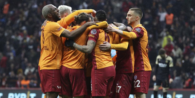 Galatasaray evinde 3 puanı aldı