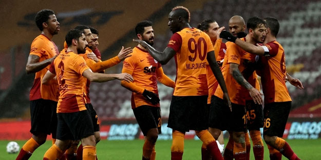 Galatasaray gol oldu yağdı