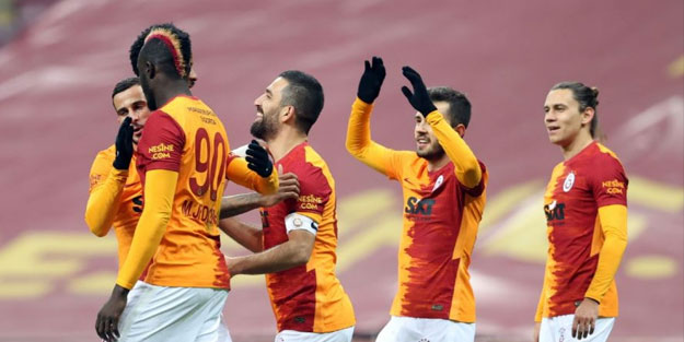 Galatasaray gol oldu yağdı
