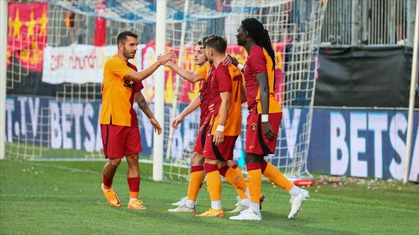 Galatasaray hazırlık maçında Sigma Olomouc ekibini yendi