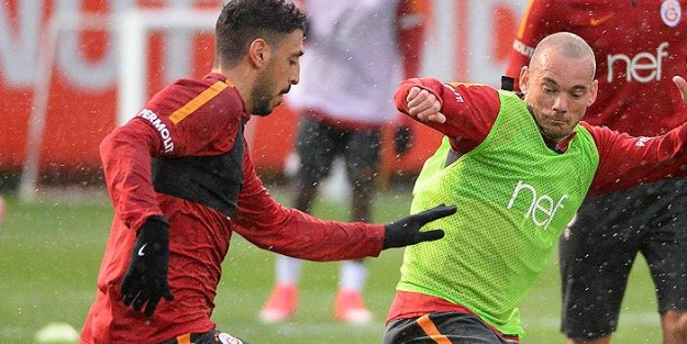 Galatasaray hazırlıklarını sürdürdü