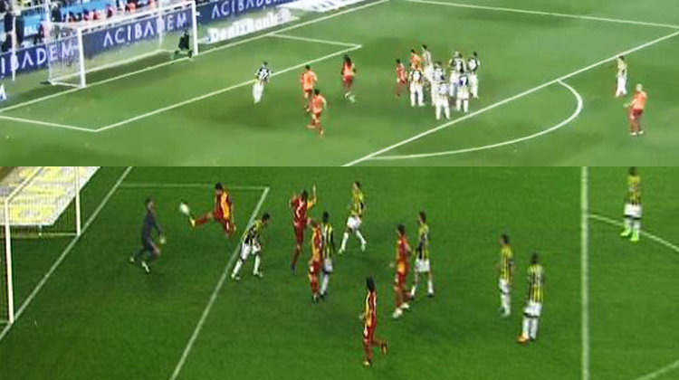 Galatasaray, Kadıköy'de direkleri geçemiyor