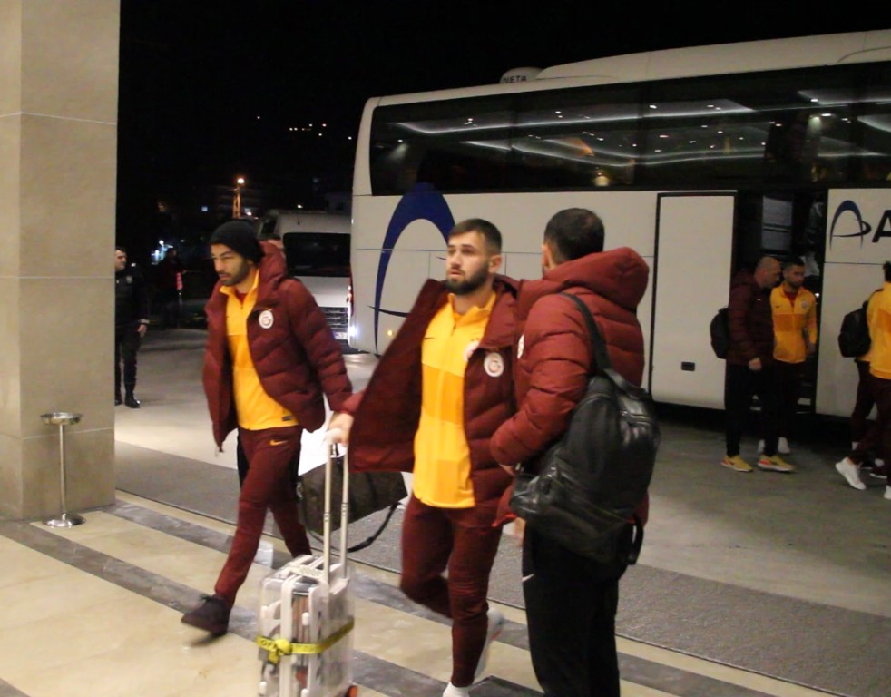 Galatasaray kafilesi Rize’de 