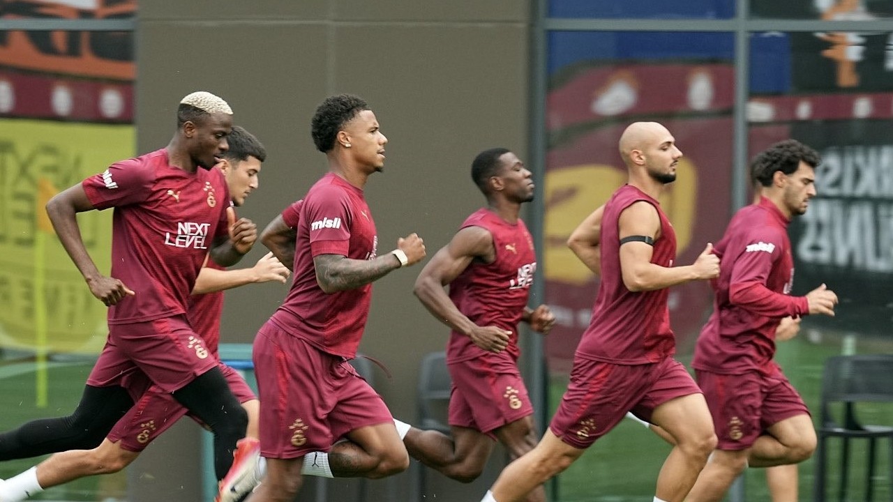 Galatasaray, Karagümrük maçı hazırlıklarına başladı