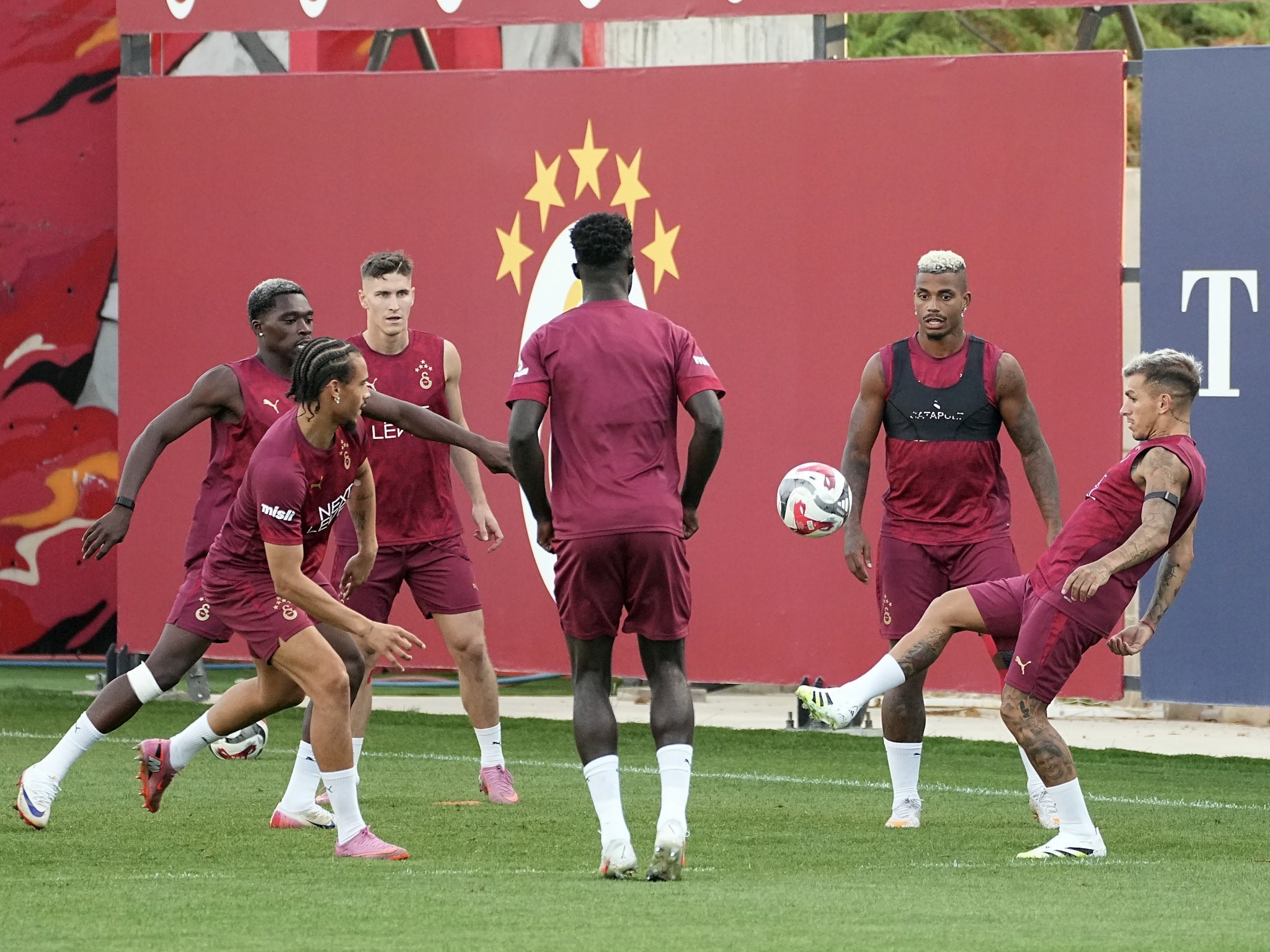 Galatasaray, Karagümrük maçı hazırlıklarını sürdürdü