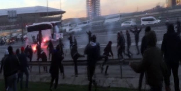 Maç öncesi olaylar çıktı!