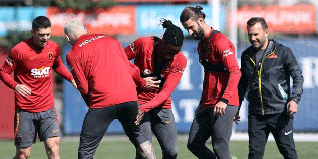 Galatasaray, Kasımpaşa maçı hazırlıklarına devam etti