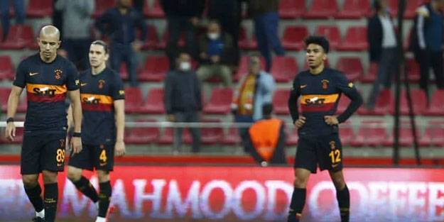 Galatasaray Kayseri'de yıkıldı
