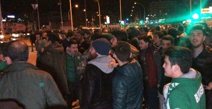 Galatasaray maçı sonrası olay çıktı