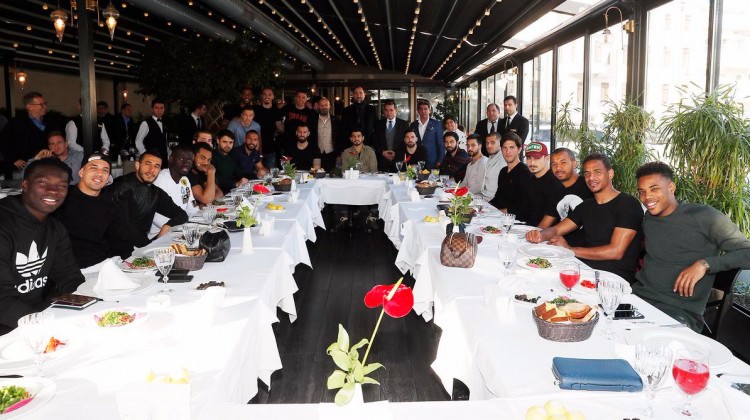 Galatasaray moral yemeği