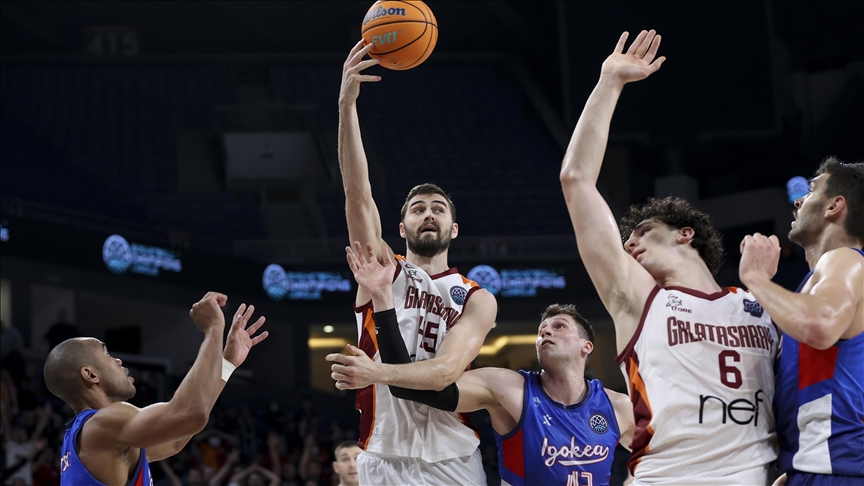 Galatasaray Nef, Igokea'yı mağlup etti