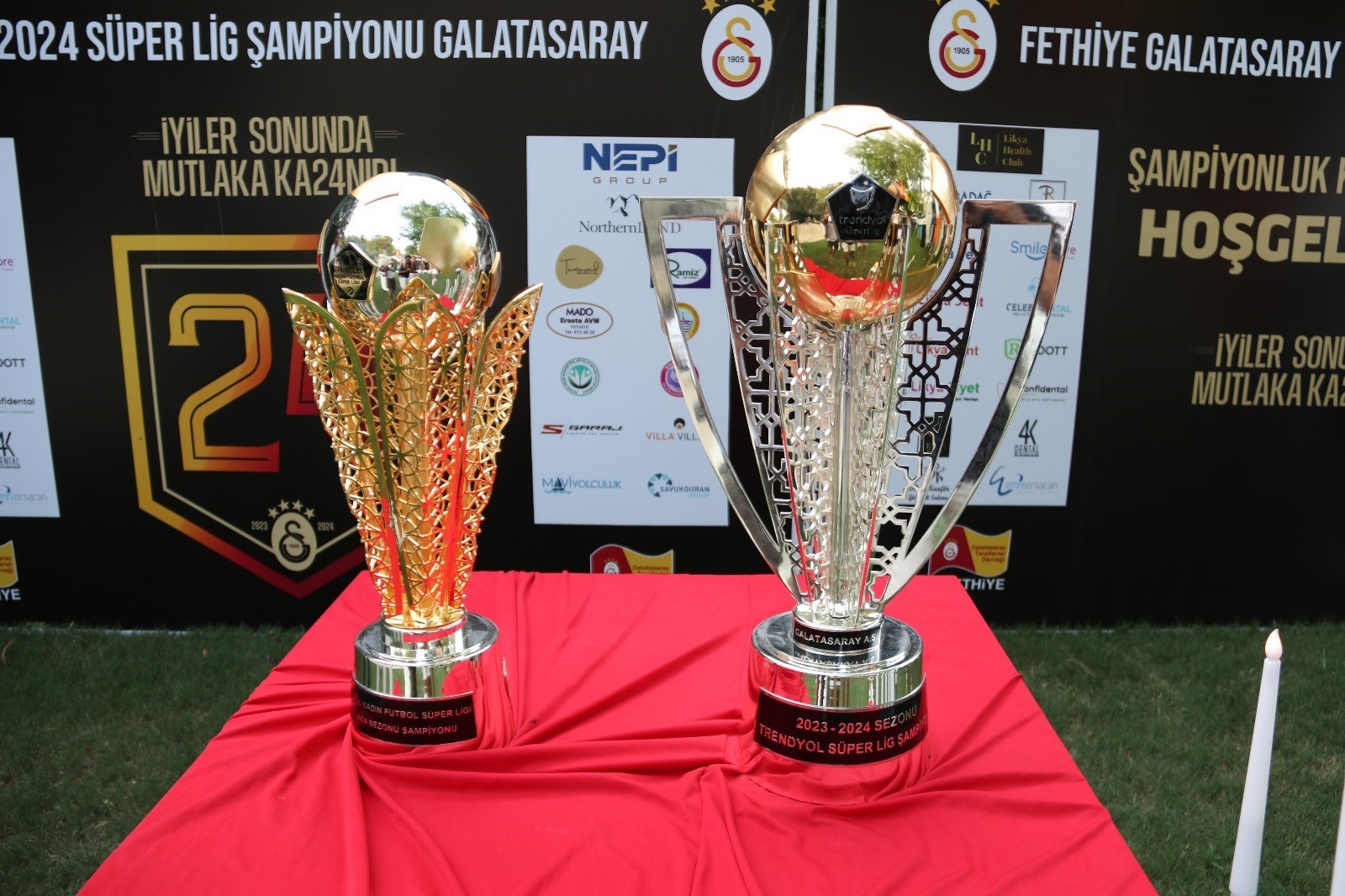 Galatasaray şampiyonluk gecesi