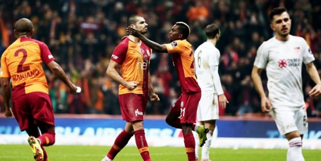 Galatasaray, Sivasspor'u mağlup etti