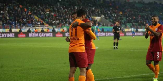 Galatasaray son dakika golüyle güldü