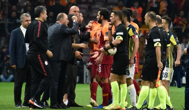 Galatasaray teknik direktörü Terim şimdi yandı! Hakem raporu...