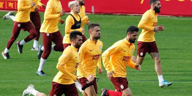 Galatasaray, Trabzonspor maçı hazırlıkların sürdürdü